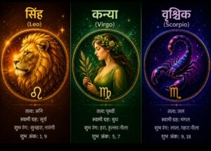 आज का राशिफल: सिंह, कन्या और वृश्चिक राशि वालों के लिए बेहद शुभ रहेगा दिन, सफलता के बन रहे हैं प्रबल योग
