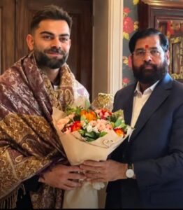 विराट कोहली से मिलने के लिए हर किसी को नहीं मिलता मौका, लंदन में एकनाथ शिंदे की खास मुलाकात ने खींचा ध्यान